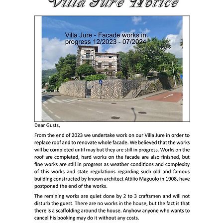 Villa Jure - Apartment Vlasta 洛夫兰 外观 照片