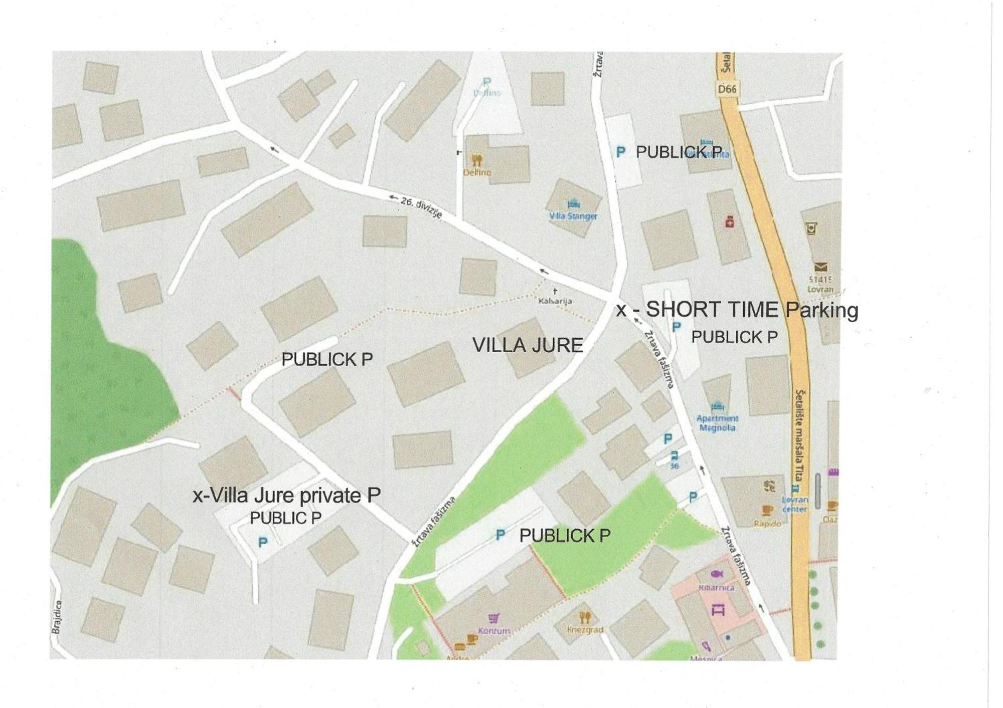 Villa Jure - Apartment Vlasta 洛夫兰 外观 照片