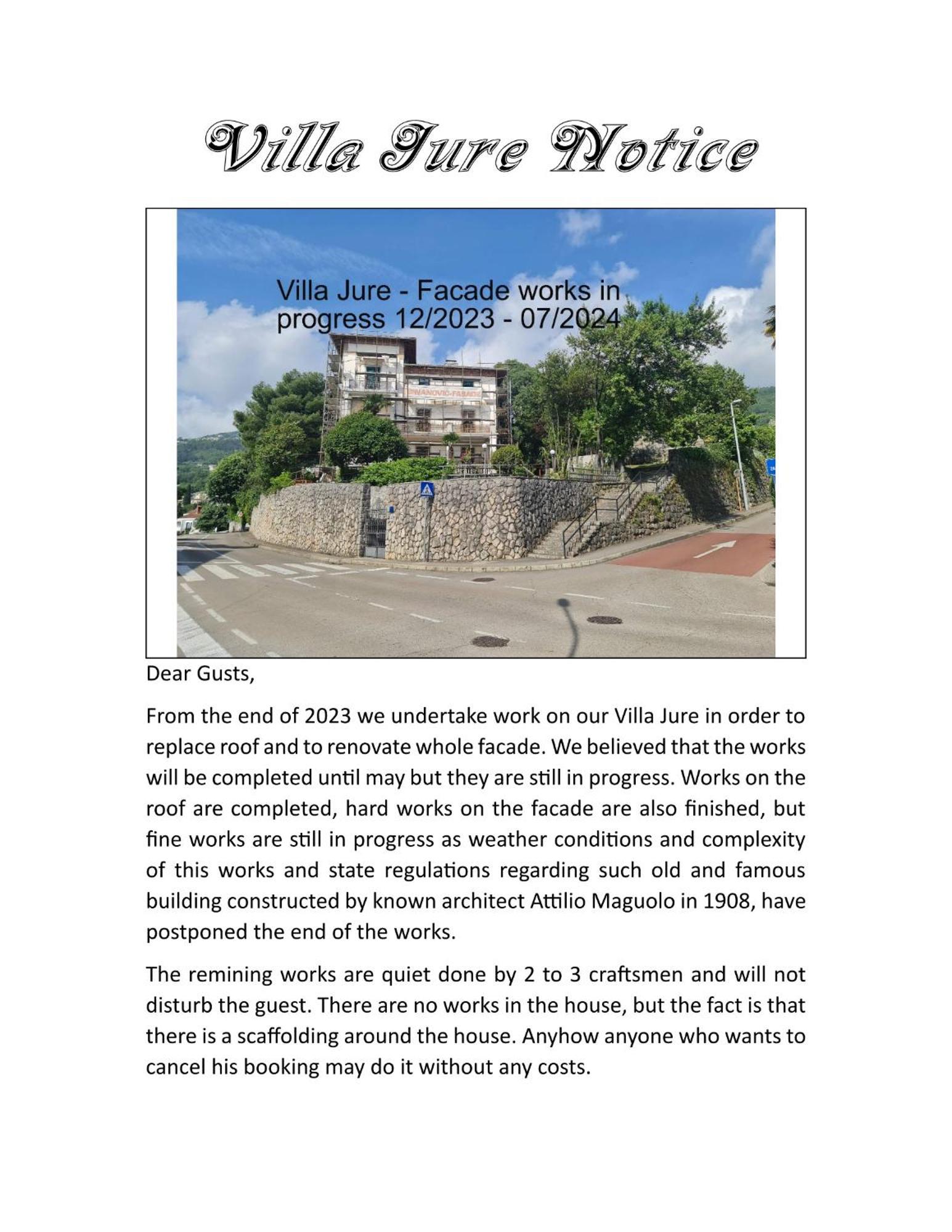 Villa Jure - Apartment Vlasta 洛夫兰 外观 照片